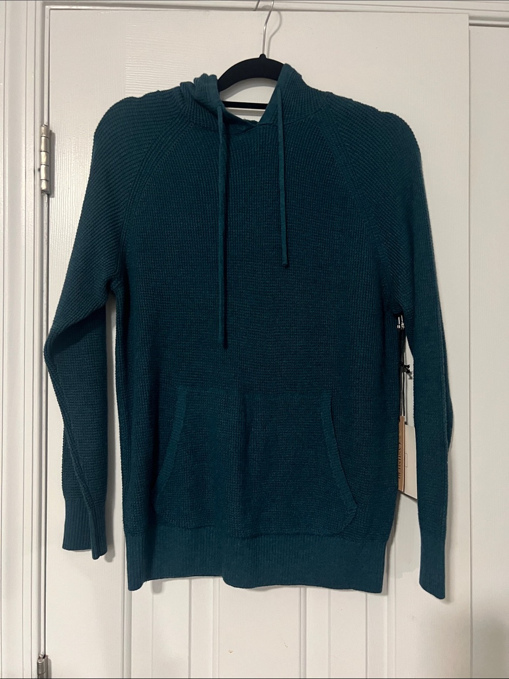 Men's Dark Green Hooded Sweater
